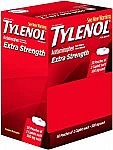 Tylenol Extra Strength Caplets 2-caplet of 50 ct $10.49