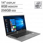 LG gram 14" FHD Laptop (i7-1065G7, 8GB, 256GB, 2.20lb, Model: 14Z90N-U.AAS6U1) $999.99