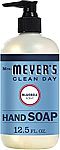 Mrs. Meyer's Liquid Hand Soap, Bluebell, 12.5 Fluid Ounce $2.65