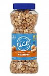 16-Oz "Nice!" Brand Honey or Dry Roasted Peanuts $1.99 + Free Shipping