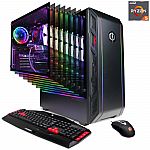 CYBERPOWERPC Gamer Master GMA2888W Desktop (Ryzen 5 3600, 8GB, 480GB SSD Radeon RX 580) $579