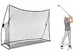 AmazonBasics 10' x 7' Portable Driving Practice Golf Net $40
