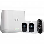 Arlo Pro 2 1080p Home Security Surveillance System + 2 Cameras + Audio Doorbell $239