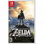 The Legend of Zelda: Breath of the Wild (Switch) $39.99