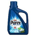 50oz Purex Liquid Laundry Detergent (Mountain Breeze) $1