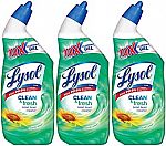 3-Count Lysol Power & fresh Toilet Bowl Cleaner $4.97