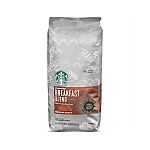 Starbucks Breakfast Blend Medium Roast Whole Bean Coffee, 20 Ounce $5