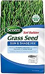 Scotts 3 lb Turf Builder Grass Seed Sun and Shade Mix $6.75