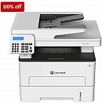 Lexmark Wireless All-In-One Monochrome Laser Printer $76