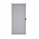 Grisham Sliding Patio Screen Doors: 30" x 80" White Steel Frame $20 and more