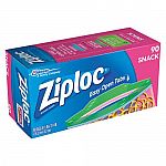 90-Count Ziploc Snack Bags 2 for $2