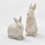 2-Piece Threshold Stoneware Bunny Salt & Pepper Shaker Set $3