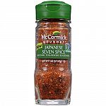 McCormick Gourmet Japanese 7 Spice Seasoning, 1.62 oz $2.28