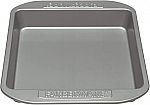 Farberware Nonstick Bakeware 9-Inch Square Cake Pan, Gray $4.81