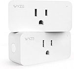 2-Pack Wyze Smart Plug, Compact WiFi Smart Plug $16