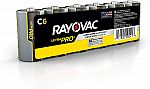 6-ct Rayovac C Batteries $2.08 and more