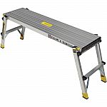 Gorilla Slim-Fit Folding Aluminum Work Platform $30