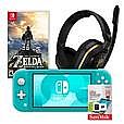 Nintendo Switch Lite Zelda Fan System Bundle $329.99