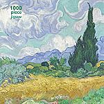 Vincent van Gogh: Wheatfield with Cypress: 1000-Piece Jigsaw Puzzle $12 (Pre-order)