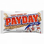 11.6-Oz PayDay Snack Size Peanut Caramel Candy Bars $3.40