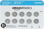10-Pack AmazonBasics CR2032 3 Volt Lithium Coin Cell Battery $5.69