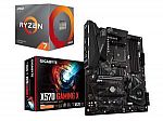 AMD RYZEN 7 3700X Processor + Gigabyte X570 Gaming X AM4 Motherboard $429