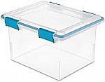 4-Pack Sterilite 32-Qt Clear Gasket Box $9.44