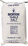 25 Pound MORTON Table Salt $4.98
