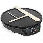 BCP 12in Non-Stick Pancake Crepe Maker $30.99