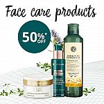 50% off Face Care Items and Mother's Day Gifts from $3
