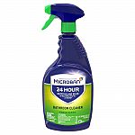32-oz Microban 24 Hour Bathroom Cleaner and Sanitizing Spray $3.99