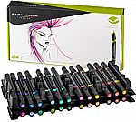 Prismacolor 24 brush markers $30.53