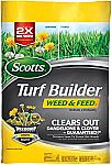 Scotts Turf Builder Weed and Feed 3, 5,000 sq. ft $15 and more