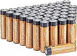 AmazonBasics 1.5V Performance Alkaline Batteries: 48-Pk AA $6.52