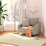 AmazonBasics Standard-Pile Shag Area Rug 5x8 $22.36 and more