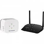 Netgear AC1200 Wireless Dual Band Router + Wi-Fi Range Extender $49.99