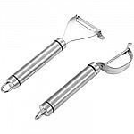 Stainless Steel Peeler Set Multifunction with Swivel Blade $4.03