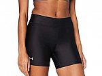 Under Armour Women's HeatGear Middy Shorts $13