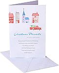 14-Ct. American Greetings Deluxe Emily Matthews: Truck and Town Christmas Boxed Cards $3