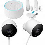 Google Nest Secure Alarm System + 2-Pack Nest Outdoor Security Cameras $399