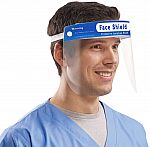 2 Pack Safety Face Shield with Elastic strip $9.99