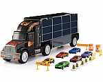 Play22 Toy Truck Transport Car Carrier w/ 6 Toy Cars $14