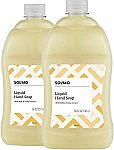 2-Pk 56-oz Solimo Liquid Hand Soap Refill (Milk and Honey) $10.50