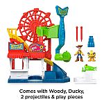 Fisher-Price Disney Pixar Toy Story 4 Carnival Playset $13.15