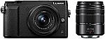 Panasonic LUMIX GX85 4K Digital Camera, 12-32mm and 45-150mm Lens Bundle $123