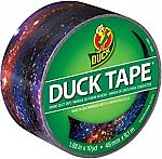 1.88" x 10 Yd Duck Brand Printed Duct Tape (Galaxy & More) $2