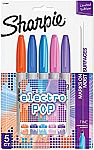 5-Ct Sharpie Electro Pop Permanent Markers $2.50