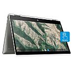 HP x360 14b-ca0645cl 14" HD 2-in-1 Touchscreen Chromebook (Celeron N4000, 4GB, 64GB) $350