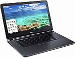 Acer 15.6" HD Chromebook 15 Laptop (N3060 4GB 16GB) $200