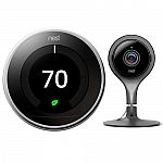 Google Nest Learning Thermostat (Gen 3) + Nest Indoor Camera $299